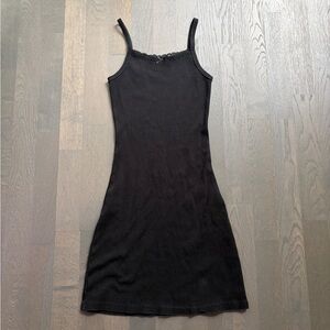 Brandy Melville black belle lace dress